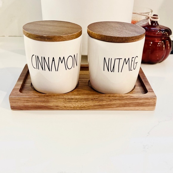Rae Dunn Kitchen Rae Dunn Cinnamon And Nutmeg Cellars Poshmark